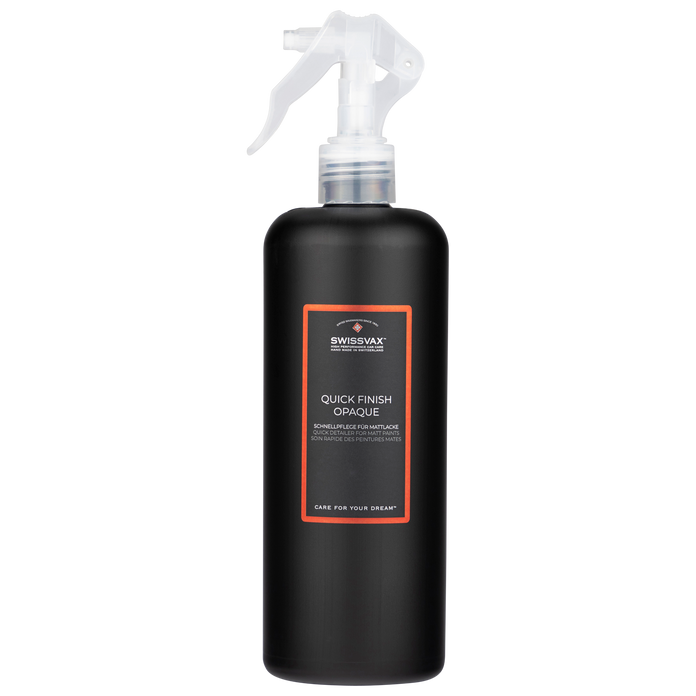 QUICK FINISH OPAQUE Quick paint care for matt paints 