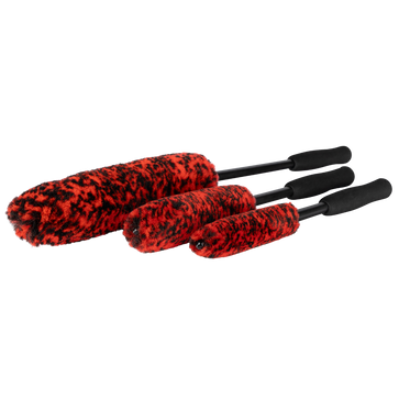 WHEEL WOOLIES COMBO Soft rim brush set